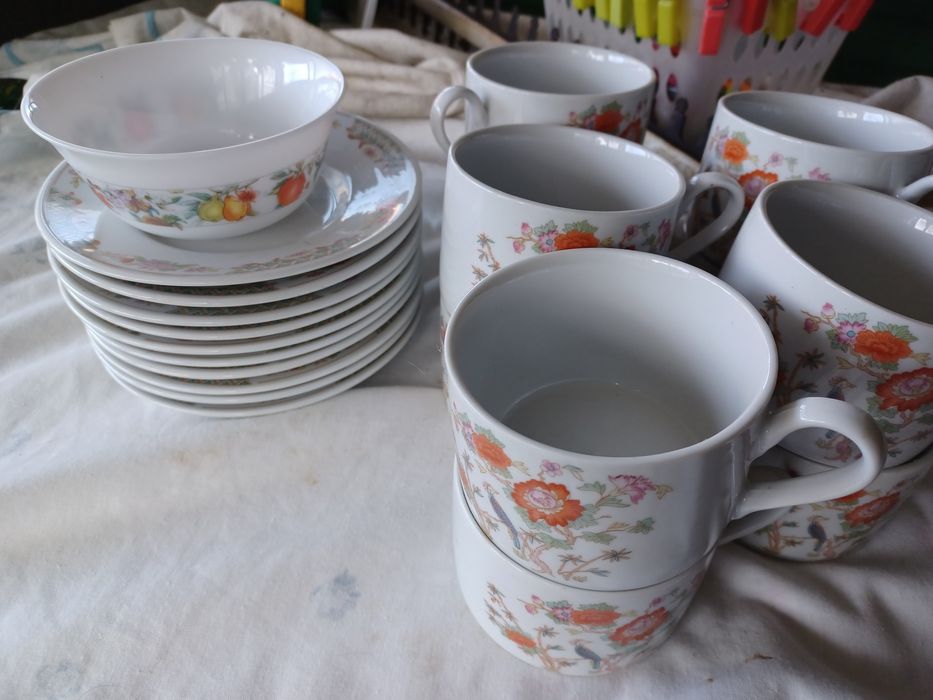 Conjunto 20 peças chá