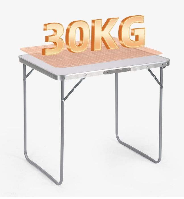 MESA PLEGABLE ACERO 70X50X60CM