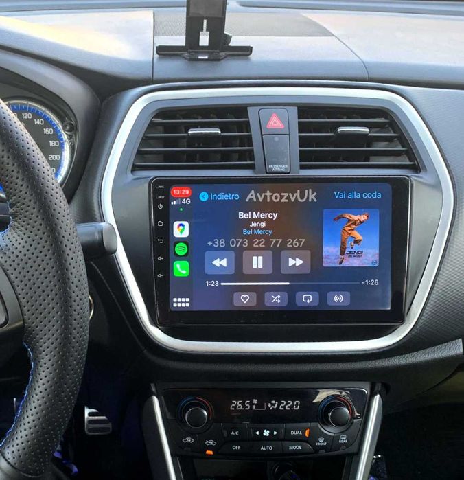Магнитола SX4 Suzuki S-Cross 2 BALENO SX 4 Балено Сх 4 CarPlay Android