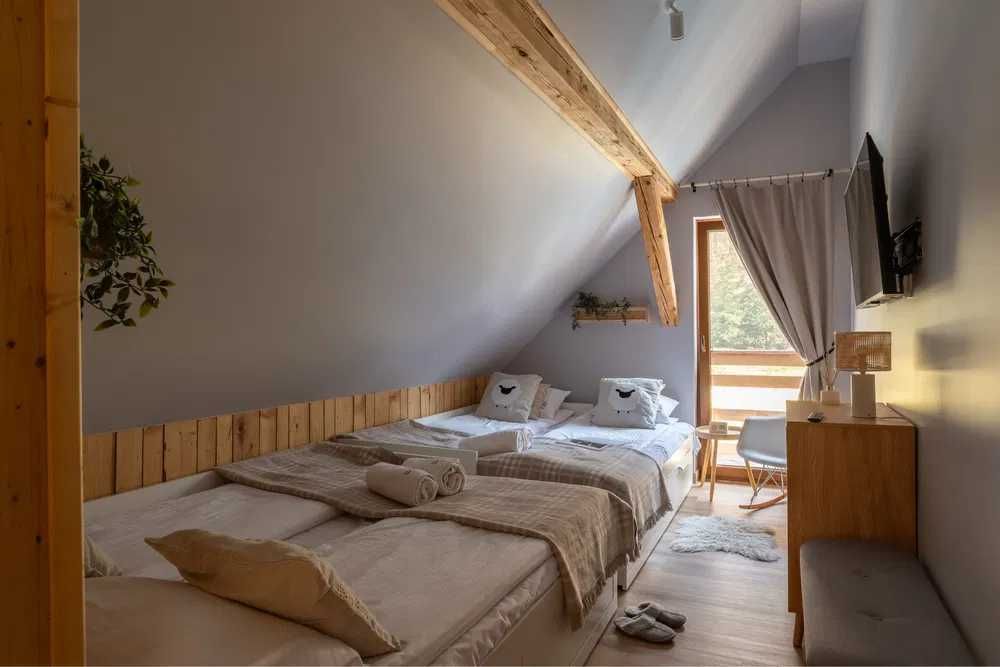 Dzisiaj! Ferie. Domek do wynajecia sauna,balia,basen,widok na góry