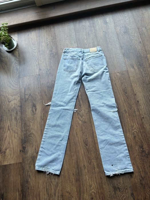 Pull&Bear spodnie z dziurami 164 (rozmiar na metce 34)