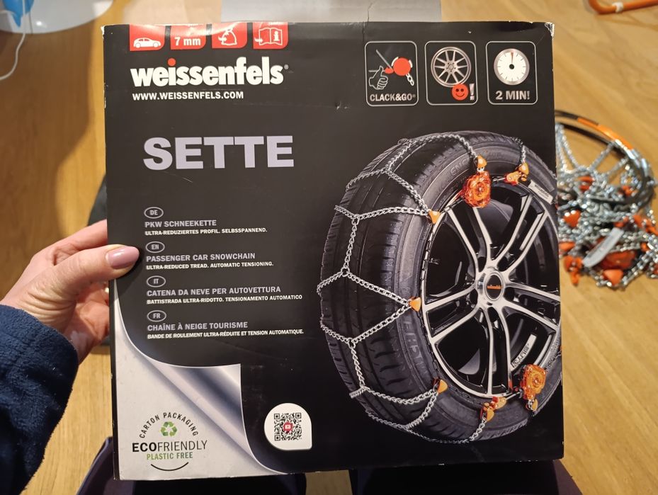 Łańcuchy śniegowe NOWE