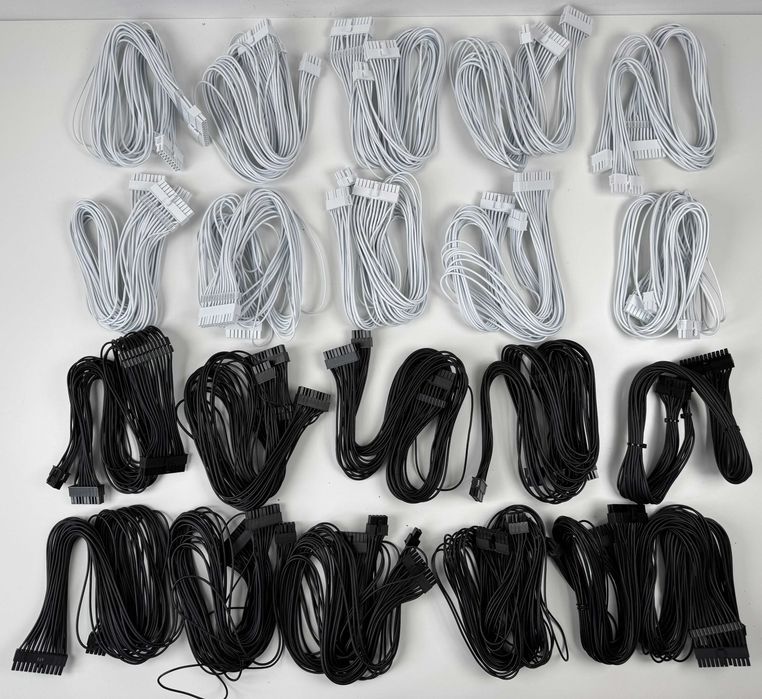 Kabel ATX 24-pin do płyty głównej / zasilacza PSU – Corsair / ASUS / MSI