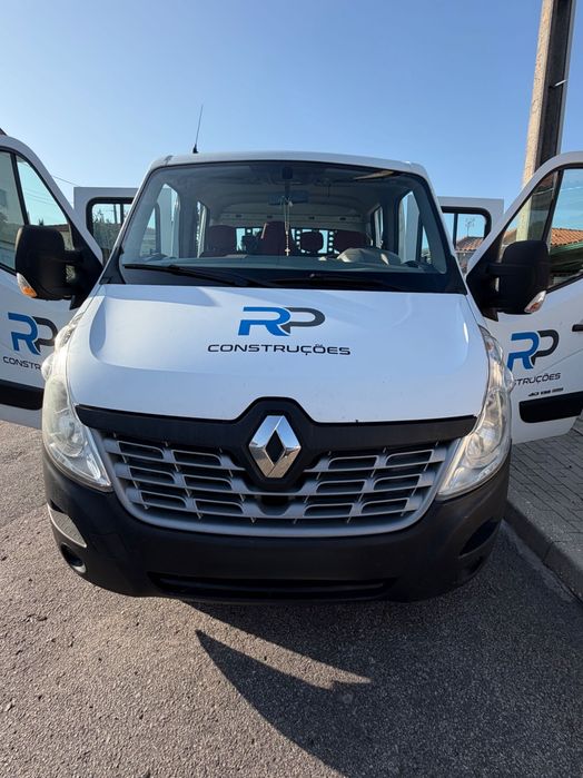 Renault master, carrinha de caixa aberta, 7 lugares