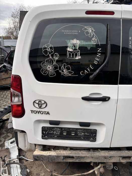 Berlingo partner proace drzwi tył lewe