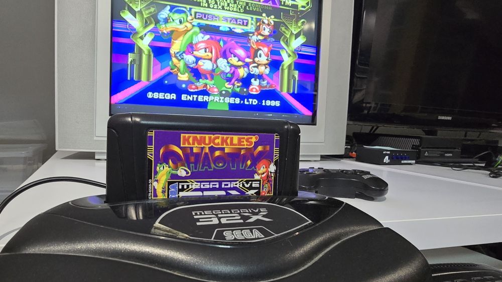 Sega 32x - Knuckles Chaotix