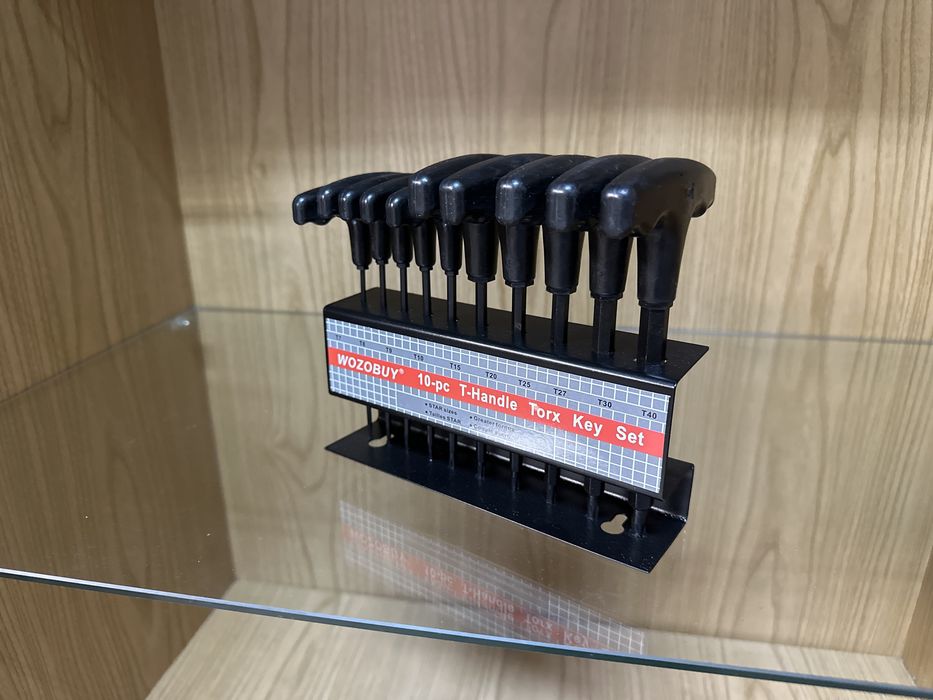 Jogo de chaves Torx T7 a T40 - NOVO