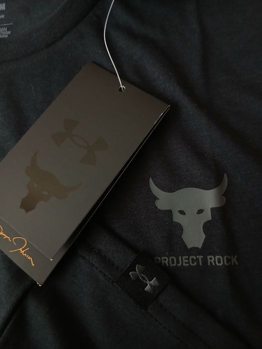 Оригінал Under Armour Project Rock Simple Branded 1387797 002 футболка