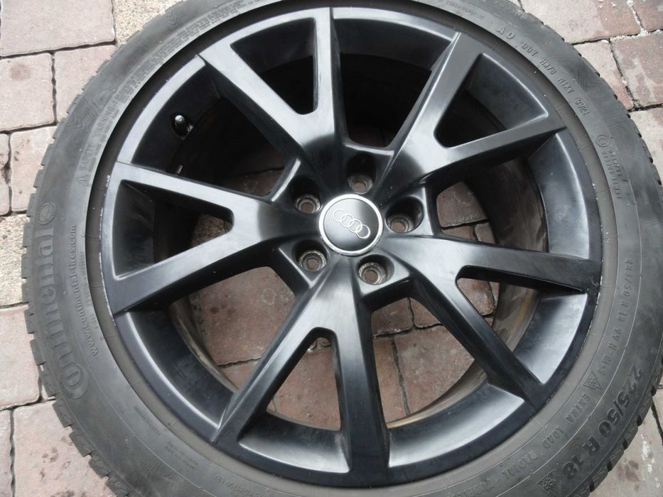 Felgi Aluminiowe 18 5x112 Audi Orginał Czarne
