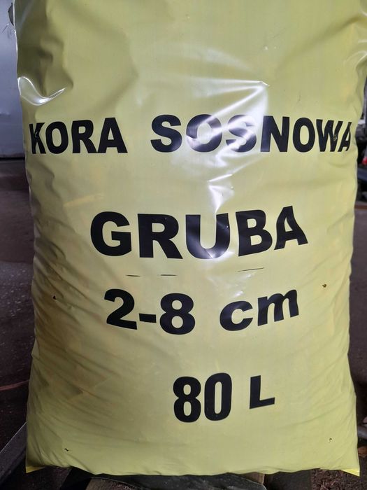 Kora sosnowa ogrodowa