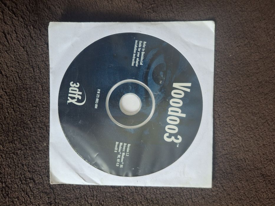 Voodoo 3 CD - 3dfx