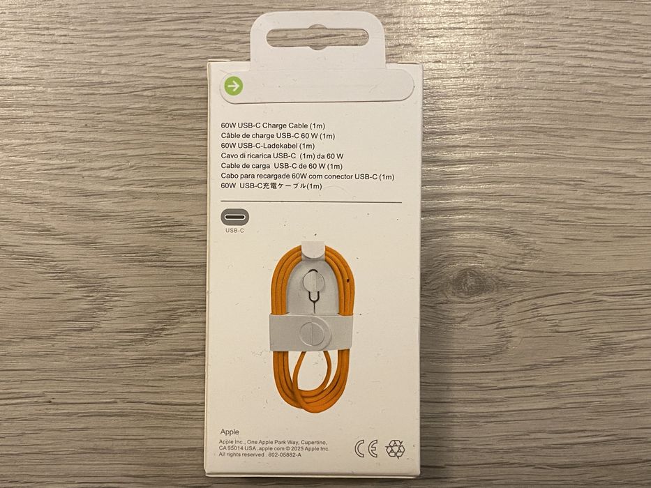 Nowy Oryginalny kabel Apple 1m 60W Okazja Iphone 17 i inne