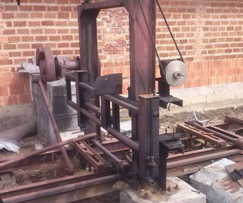 Trak poziomy jednopiłowy ramowy