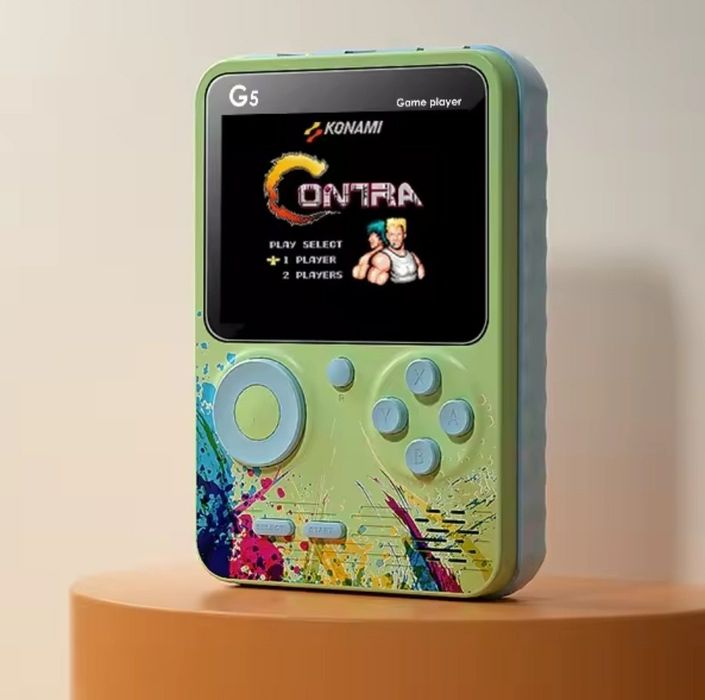 Портативная детская игровая консоль 8 бит 500игр