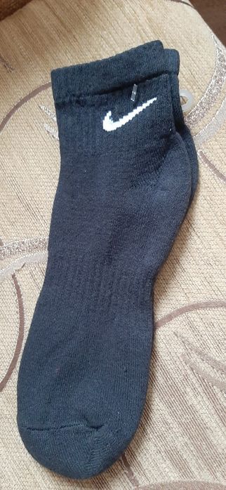 Nowe czarne skarpetki Nike
