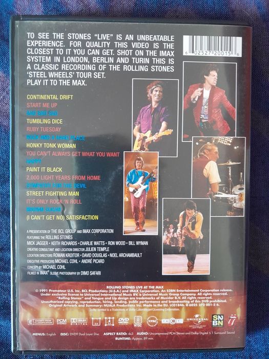 Rolling Stones Live at the Max Digitally Remastered64730037720963121