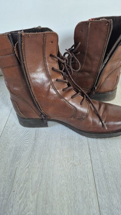 Buty skóra naturalna 38 Lasocki ocieplane