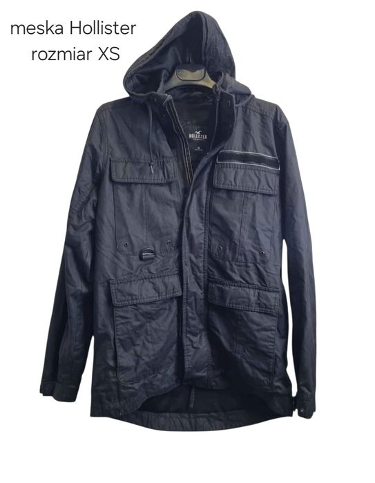 Męska kurtka parka Hollister rozmiar xs