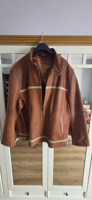 Kurtka skórzana męska xxl