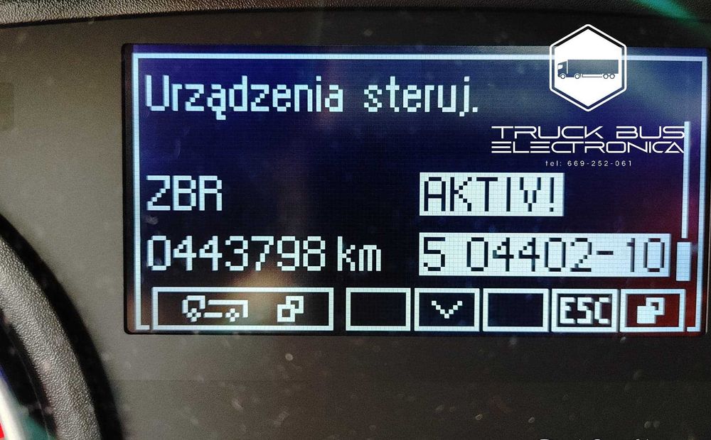 Centralne smarowanie MAN TGX TGS Emulator pompy