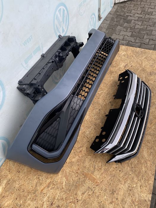 Vw Passat b9 nms usa 2020 rline бампер передний