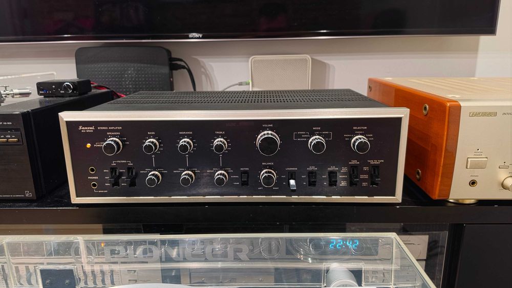 Wzmacniacz Sansui AU9500 po serwisie, piękny stan