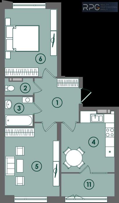 Без комісії. 2 кімнатна кв.63 м2 ЖК Нові Теремки. метро Іподром. Тк