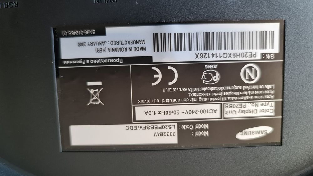 Samsung SyncMaster 2032BW