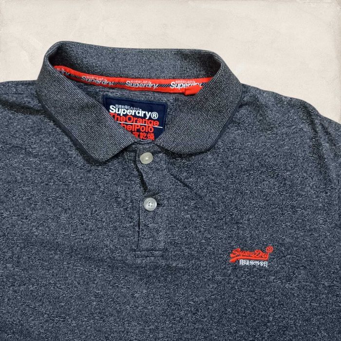 Jersey polo shirt Superdry Orange Label XXL wypada typowe L