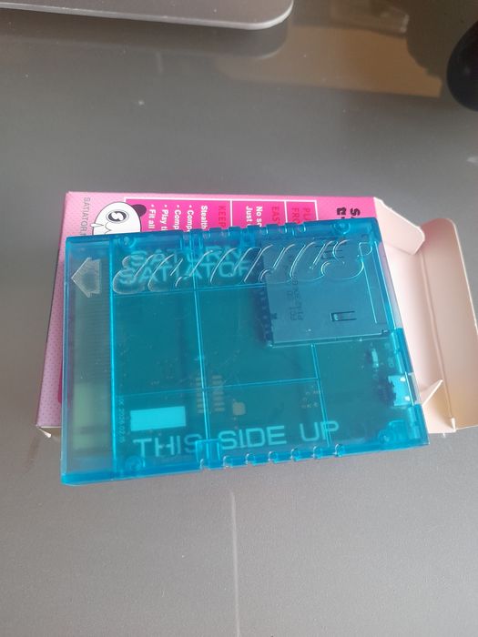 Sega Saturn - Satiator (ODE) c/ cartão sd de 64Gb