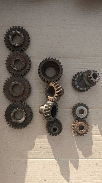 Шестерни кпп коробки двигателя мотоцикла днепр мт