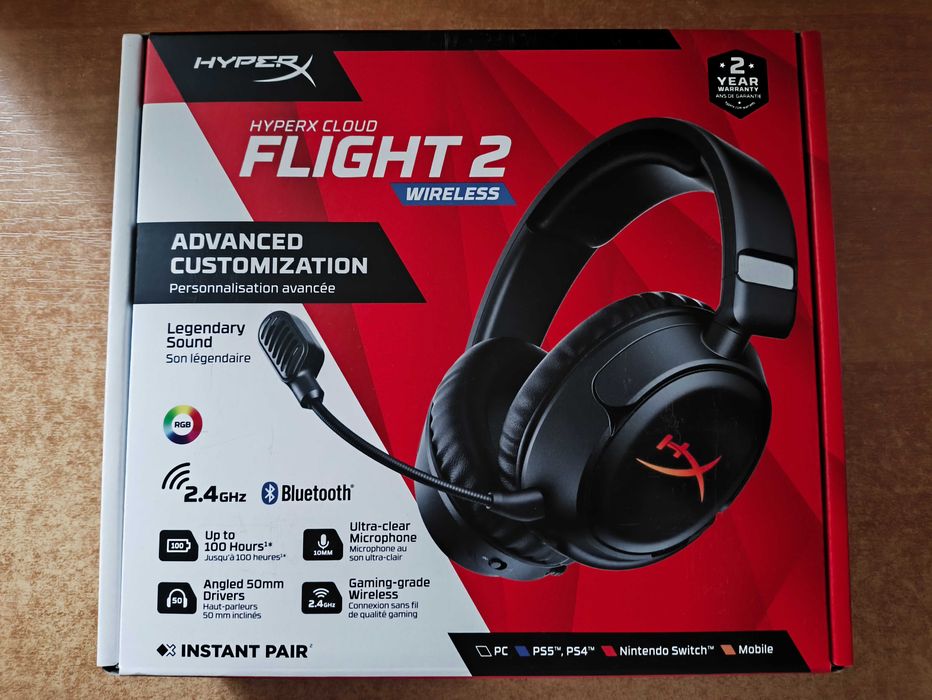 HyperX Cloud Flight 2 Wireless Black