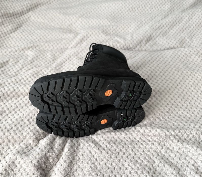 Timberland 6 Inch Premium – czarne nubuk! Jak NOWE! OKAZJA
