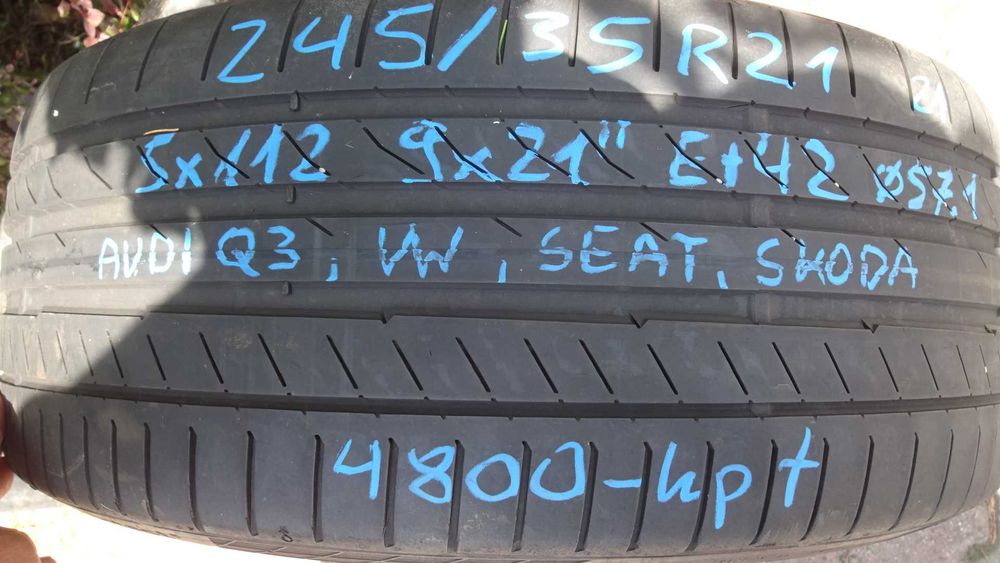 Koła letnie 21'' Audi Q3 VW Seat Skoda 5x112 ET42 57,1 AEZ