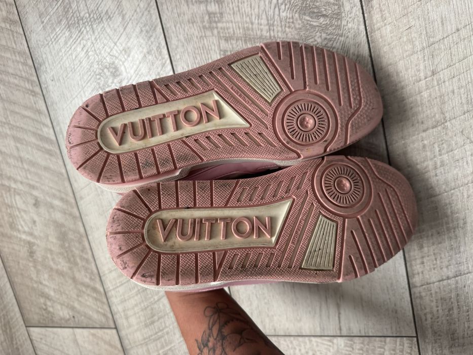 Louis Vuitton LV Trainer Sneakers White Pink, ( 36 р ) 23.5 см