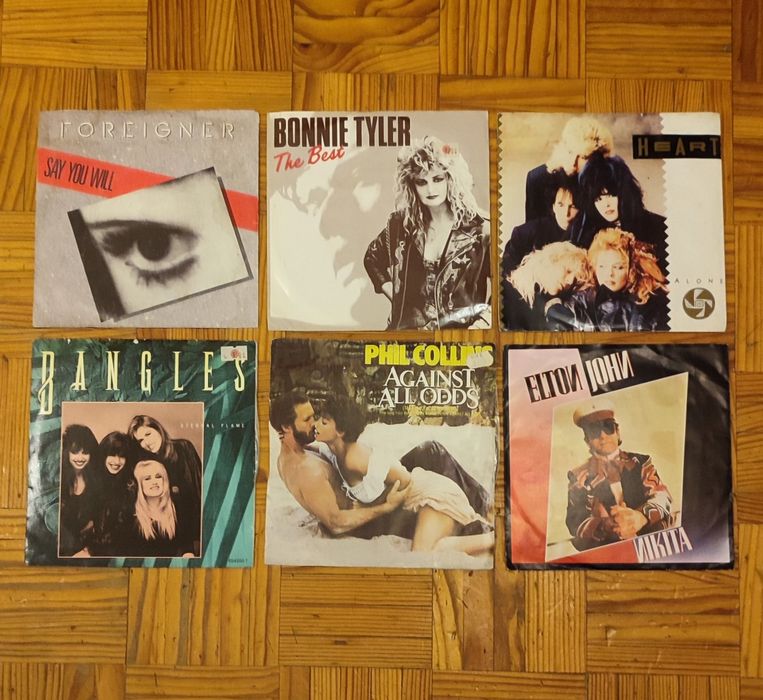 Lote de singles Rock/Pop