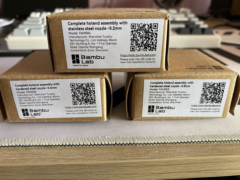 Nozzles Bambu Lab X1C