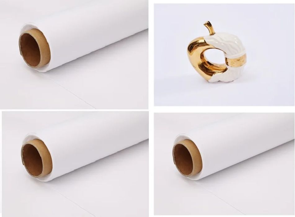 Білий вініловий фон 250х500 , Фотофон.