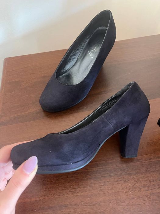 Туфлі з натуральної замші, 36 розмір