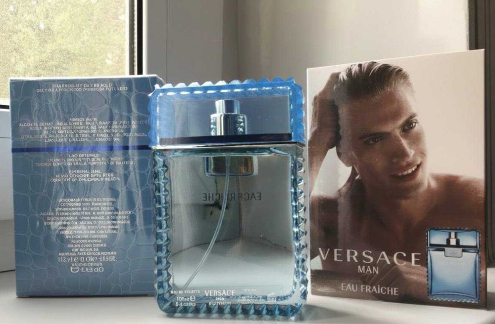 Духи для чоловіків Versace Man Eau Frai Туалетна вода чоловіча версачі