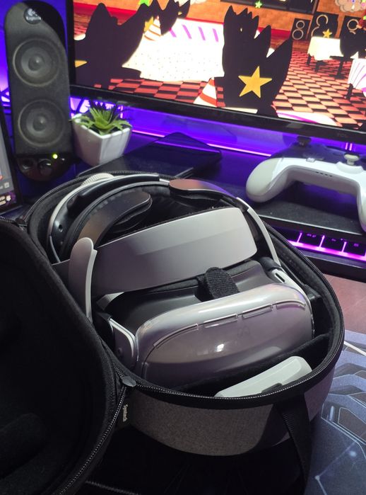 Meta Quest 3  + BoboVR com bateria + kit proteção