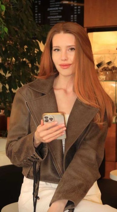 Куртка CHER 17 шкіряна