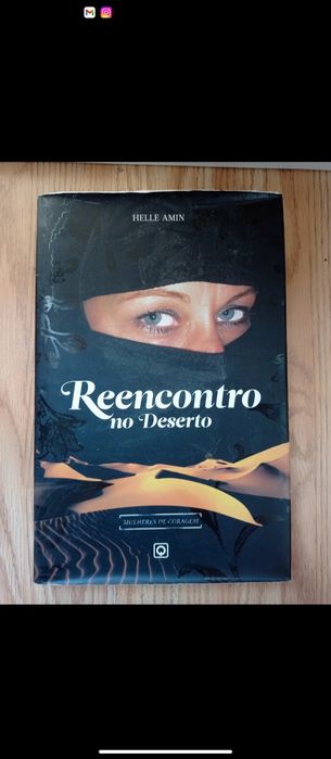 Livro/ Reencontro no deserto - Helle Amin