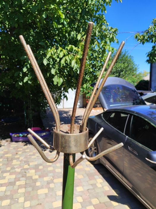 Вешалка ссср напольная ретро метал железная залізна