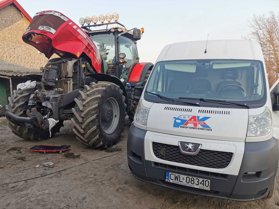 Mobilny serwis klimatyzacji czynnik r134a i r1234yf.