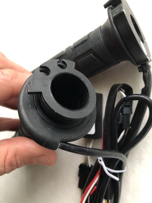 Гріпси руля, мото ручки з підігрівом, теплі мото ручки.