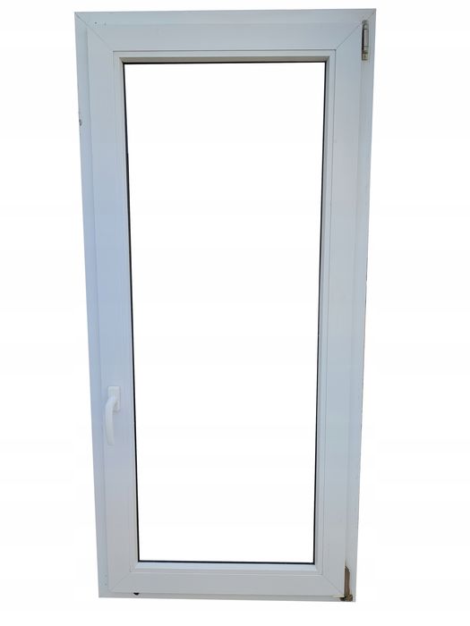 OKNA KacprzaK OKNO PCV 76x162 Używane PCV Białe Lider Okna OLX WYSYŁKA