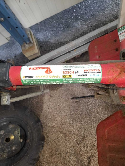 moto enchada completa com pouco uso