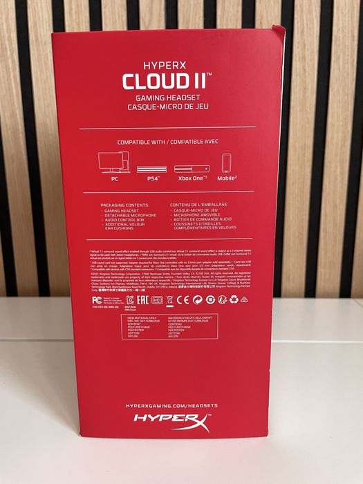 Headset HyperX Cloud II