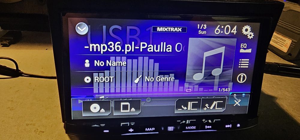 Pioneer Avic-F88dab+ 7 cali 2 din Android Auto  Carplay  bezprzewodowe